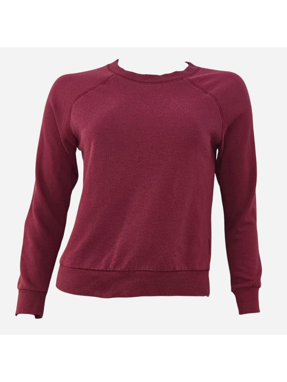 H-m Women's Red and Burgundy Sweatshirt